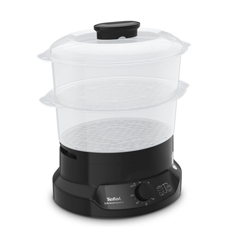 TEFAL | Food Steamer | VC139810 | Black | 800 W | Capacity 6 L | Number of baskets 2