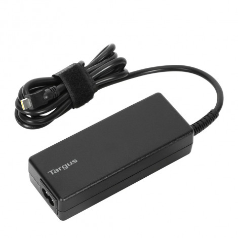 Targus | 100 W USB-C PD Charger - For Laptops or Power Pass-Thru Docks | APA108EU