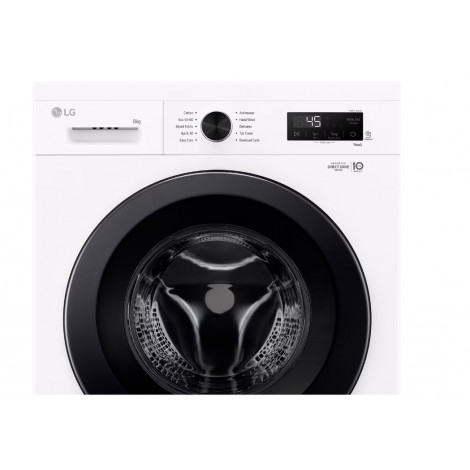 LG Washing Machine | F4X1008NWK | Energy efficiency class A | Front loading | Washing capacity 8 kg | 1350 RPM | Depth 56 cm | W