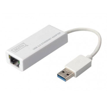 Digitus | USB 3.0 to Gigabit Ethernet Adapter USB-A Male, 10/100/1000 Mbps | DN-3023 | Network Adapter