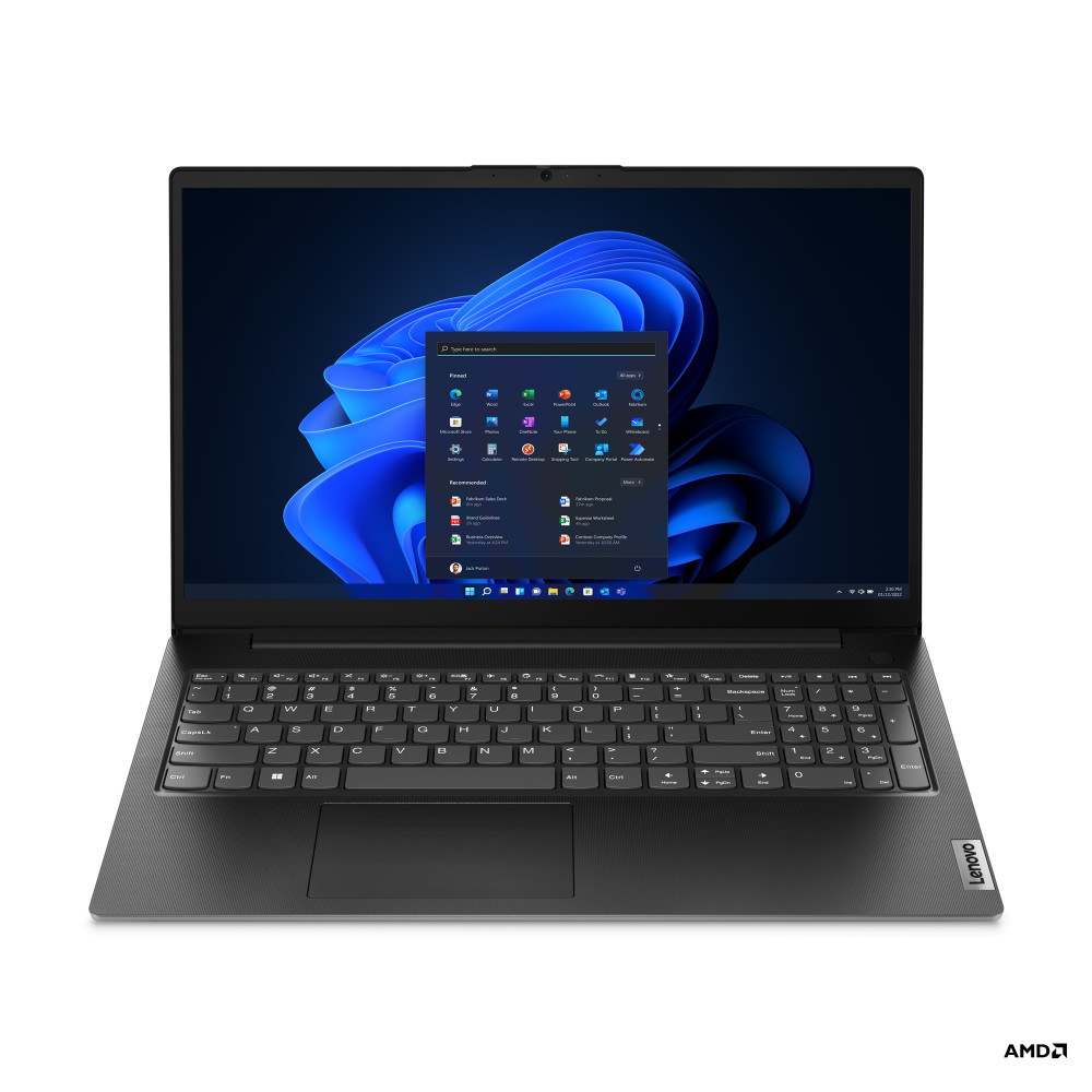 Lenovo Essential V15 G4 AMN | Black | 15.6 " | TN | FHD | 1920 x 1080 pixels | Anti-glare | AMD Ryzen 3 | 7320U | 8 GB | Soldere