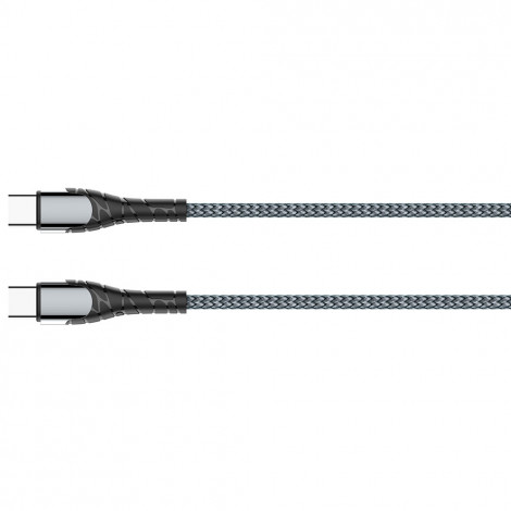 ColorWay Cable Type-C - Type-C (PD Fast Charging 65W) 3.0А, 1m | CW-CBPDCC040-GR