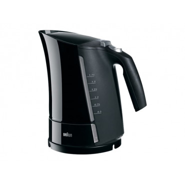 Braun | Kettle | WK500BK Multiquick 5 | Standard | 3000 W | 1.7 L | Plastic | 360 rotational base | Black