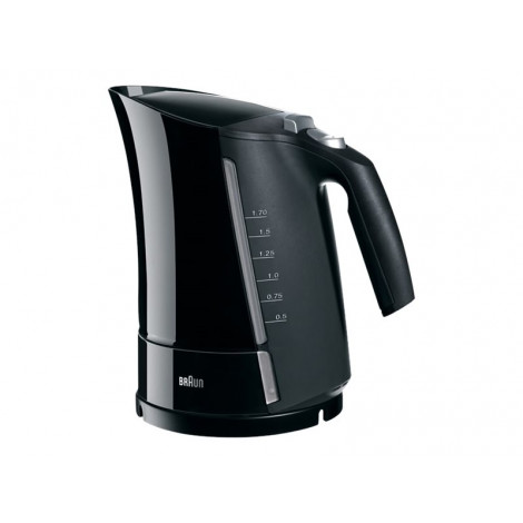 Braun | Kettle | WK500BK Multiquick 5 | Standard | 3000 W | 1.7 L | Plastic | 360 rotational base | Black