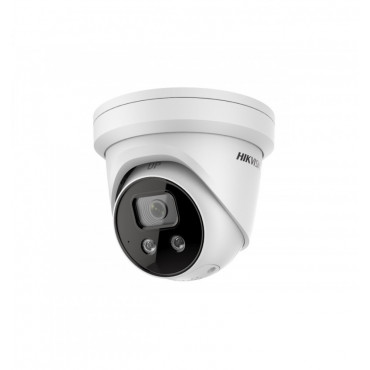 Hikvision | IP Camera Powered by DARKFIGHTER | DS-2CD2346G2-ISU/SL F2.8 | Dome | 4 MP | 2.8mm | Power over Ethernet (PoE) | IP67