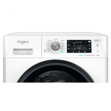 Whirlpool Washing machine | FFD 9489 BV EE | Energy efficiency class A | Front loading | Washing capacity 9 kg | 1400 RPM | Dept