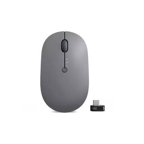 Lenovo | Go Wireless Multi-Device Mouse | Storm Grey