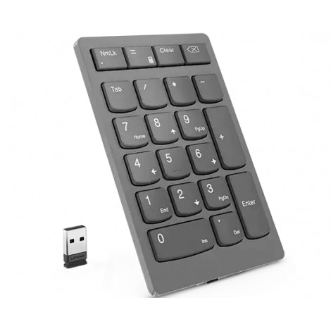 Lenovo | Go Wireless Numeric Keypad | Numeric Keypad | Wireless | N/A | Storm Grey