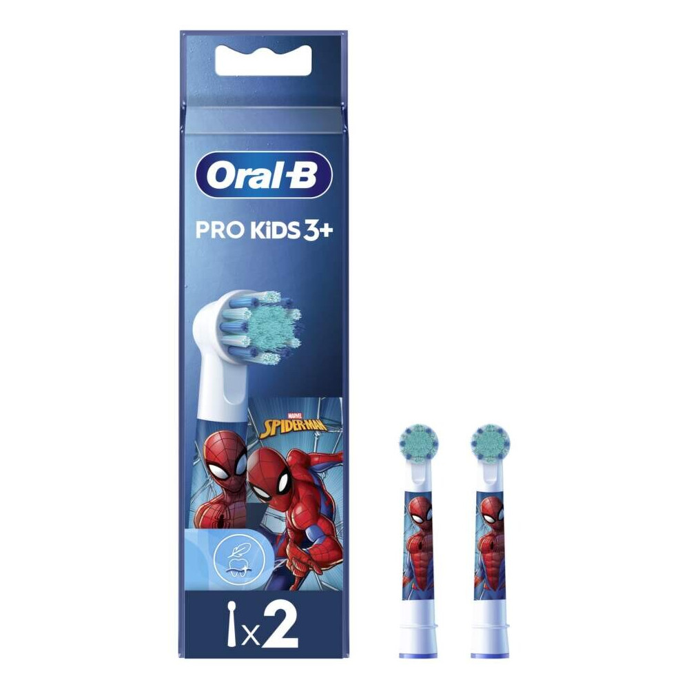 Oral-B Electric Toothbrush Heads | EB10-2 Kids Spiderman | Heads | For kids | Number of brush heads included 2