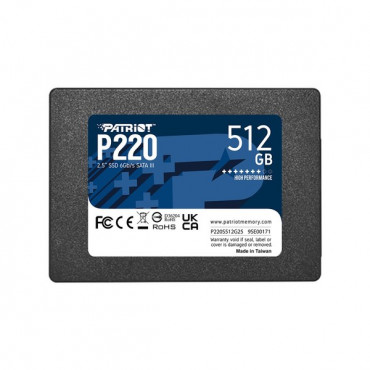 PATRIOT P220 SATA 3 512GB SSD