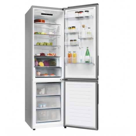 Candy Refrigerator | CNCQ2T620EX | Energy efficiency class E | Free standing | Combi | Height 205 cm | No Frost system | Fridge 