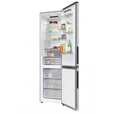 Candy Refrigerator | CNCQ2T620EX | Energy efficiency class E | Free standing | Combi | Height 205 cm | No Frost system | Fridge 