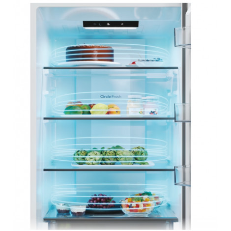 Candy Refrigerator | CNCQ2T620EX | Energy efficiency class E | Free standing | Combi | Height 205 cm | No Frost system | Fridge 