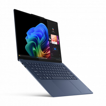 Lenovo Yoga Slim 7 14Q8X9 | Cosmic Blue | 14.5 " | OLED | Touchscreen | 3K | 2944 x 1840 pixels | Glossy | Snapdragon X Elite | 