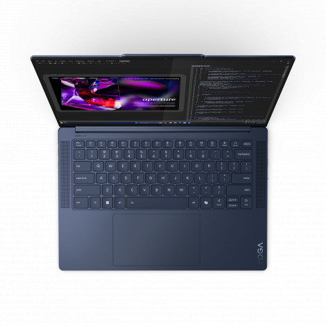 Lenovo Yoga Slim 7 14Q8X9 | Cosmic Blue | 14.5 " | OLED | Touchscreen | 3K | 2944 x 1840 pixels | Glossy | Snapdragon X Elite | 