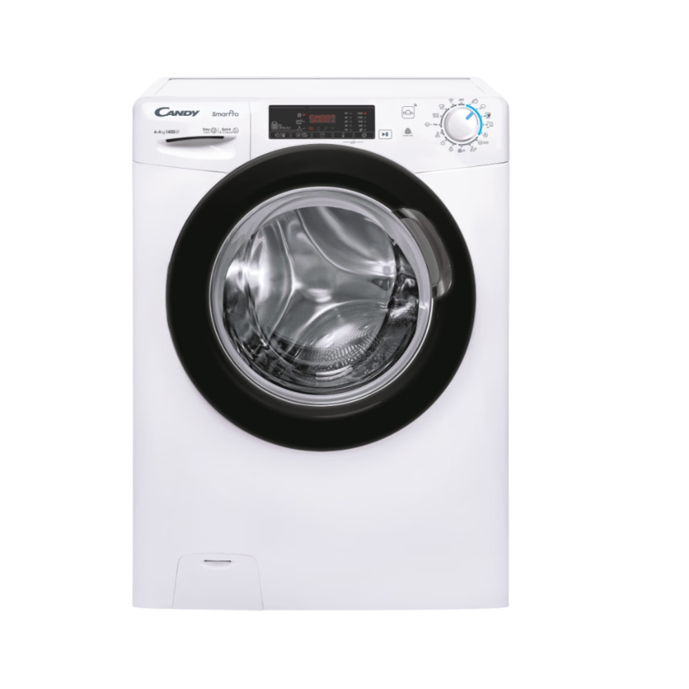 Candy Washing Machine with Dryer | CSHW4645TWB3/1-S | Energy efficiency class C/E | Front loading | Washing capacity 6 kg | 1400