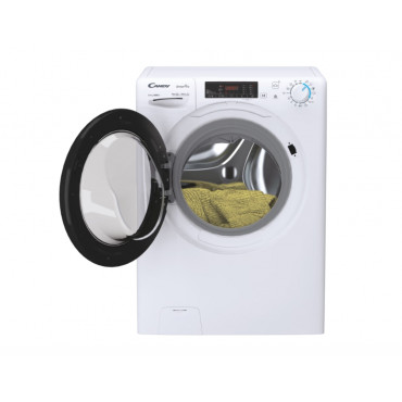 Candy Washing Machine with Dryer | CSHW4645TWB3/1-S | Energy efficiency class C/E | Front loading | Washing capacity 6 kg | 1400