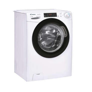 Candy Washing Machine with Dryer | CSHW4645TWB3/1-S | Energy efficiency class C/E | Front loading | Washing capacity 6 kg | 1400