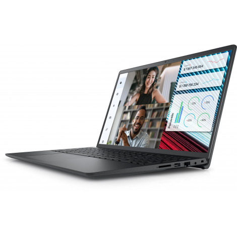 Dell Vostro 15 3520 | Carbon Black | 15.6 " | WVA | FHD | 1920 x 1080 pixels | Anti-glare | Intel Core i5 | i5-1235U | 16 GB | D