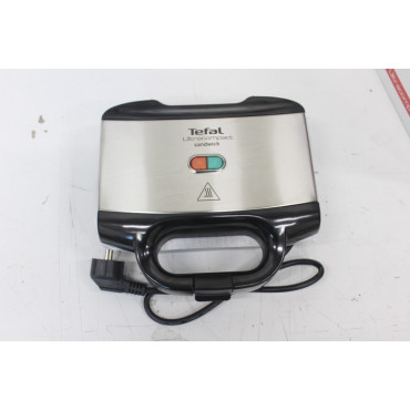 SALE OUT. | TEFAL | Sandwich Maker | SM155212 | 700 W | Number of plates 1 | Stainless steel | DAMAGED PACKAGING