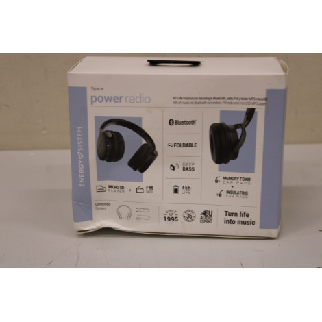 SALE OUT. Energy sistem Power Radio - Bluetooth headset with FM radio | Energy Sistem | Power Radio - Bluetooth headset with FM 