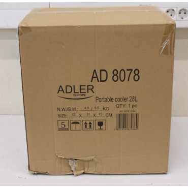 SALE OUT. Adler AD 8078 Portable cooler 28 L | Adler | Portable cooler | AD 8078 | Energy efficiency class F | Chest | Free stan