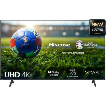 Hisense UHD Smart TV | 43A6N | 43" | Smart TV | VIDAA OS | UHD | Black