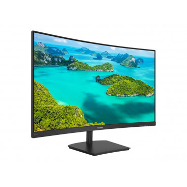 Philips | Curved LCD Monitor | 241E1SCA/00 | 24 " | VA | FHD | 16:9 | 75 Hz | 5 ms | 1920 x 1080 pixels | 250 cd/m | HDMI ports 