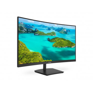 Philips | Curved LCD Monitor | 241E1SCA/00 | 24 " | VA | FHD | 16:9 | 75 Hz | 5 ms | 1920 x 1080 pixels | 250 cd/m | HDMI ports 