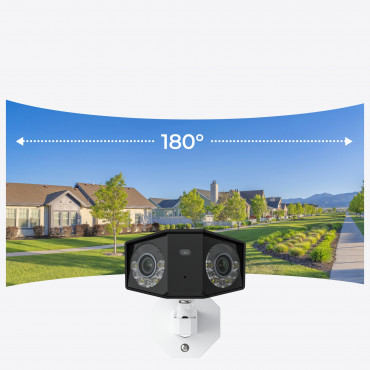 Reolink | Dual-Lens PoE Security Camera with 180 Panoramic View | Duo Series P750 | Bullet | 16 MP | 2.8mm/F1.6 | Power over Eth