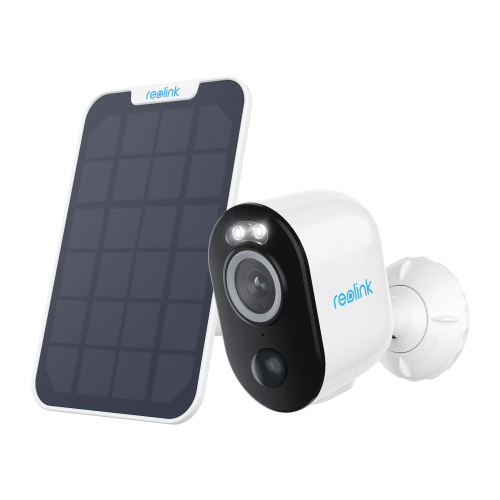 Reolink | Wi-Fi Security Camera with Motion Spotlight and Solar Panel | Argus Series B330 | Bullet | 4 MP | Fixed lens | IP65 | 