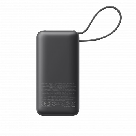 Anker 545 Nano Power Bank | A1259G11 | 10000 mAh | Black