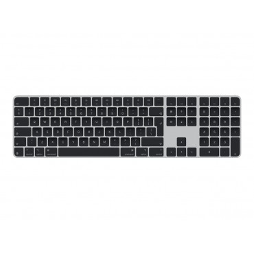 Apple Magic Keyboard with Touch ID and Numeric Keypad for Mac models with Apple silicon - International English - Black Keys | A