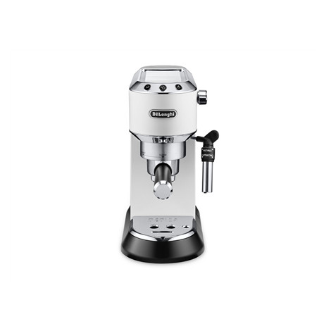 Delonghi | Dedica Pump Espresso | EC685W | Pump pressure 15 bar | Built-in milk frother | Semi-automatic | 1300 W | White