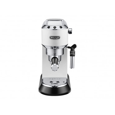 Delonghi | Dedica Pump Espresso | EC685W | Pump pressure 15 bar | Built-in milk frother | Semi-automatic | 1300 W | White