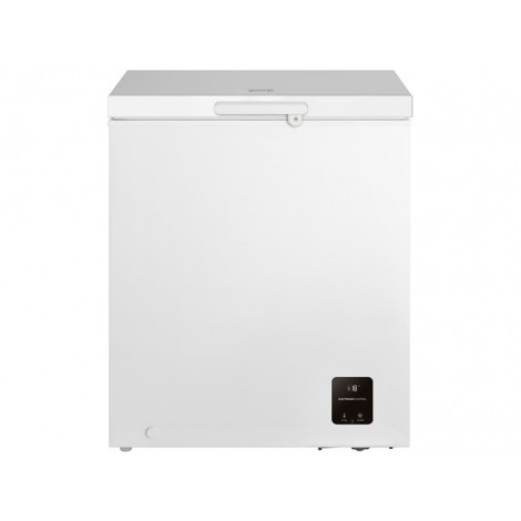 Gorenje | Freezer | FH14EAW | Energy efficiency class E | Chest | Free standing | Height 85.4 cm | Total net capacity 142 L | Wh