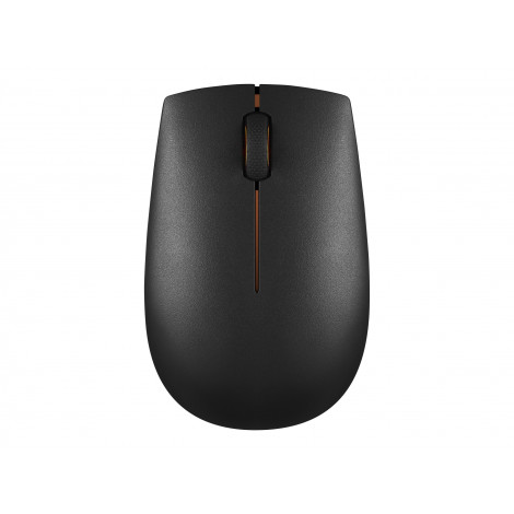 Lenovo | Wireless Compact Mouse | 300 | Optical Mouse | 2.4 GHz Wireless via Nano USB | Black | 1 year(s)