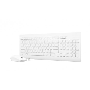 Lenovo | Wireless Combo Keyboard & Mouse | 510 | White | Keyboard and Mouse Combo | 2.4 GHz Wireless via Nano USB | Batteries in