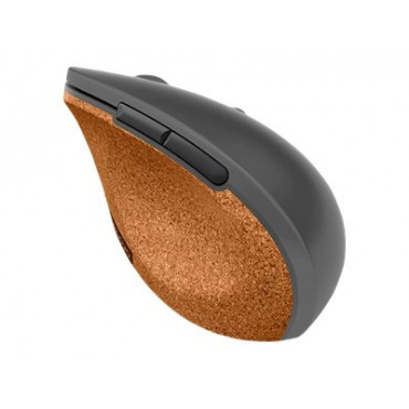 Lenovo | Go Wireless Vertical Mouse | Wireless optical | USB-A | Grey