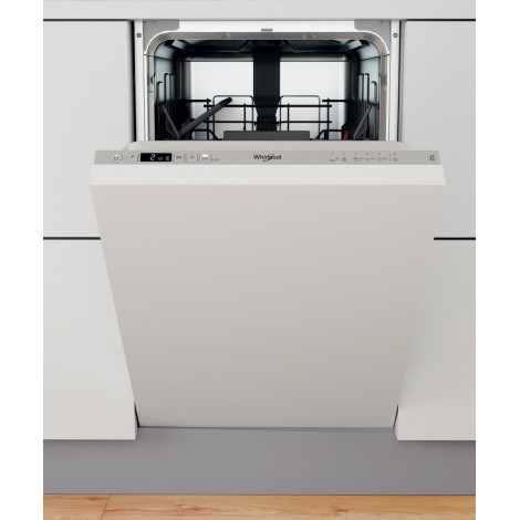 Whirlpool Dishwasher | WSIC 3M27 | Built-in | Width 44.8 cm | Number of place settings 10 | Number of programs 6 | Energy effici