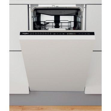 Whirlpool Dishwasher | WSIP 4O33 PFE | Built-in | Width 44.8 cm | Number of place settings 10 | Number of programs 9 | Energy ef