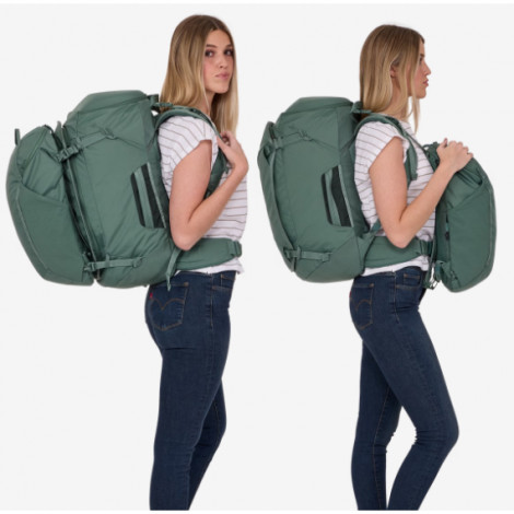 Thule Landmark, 60 L | Women's travel pack | Hazy Green