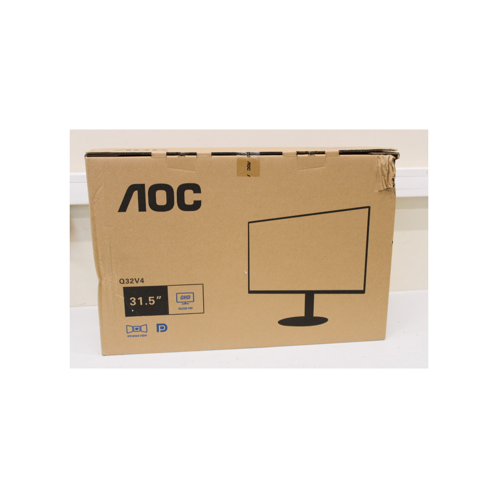 SALE OUT. AOC Q32V4 31.5" IPS/16:9/2560x1440/250cdm2/4ms/ HDMI DP | AOC | Monitor | Q32V4 | 31.5 " | IPS | QHD | 16:9 | 75 Hz | 