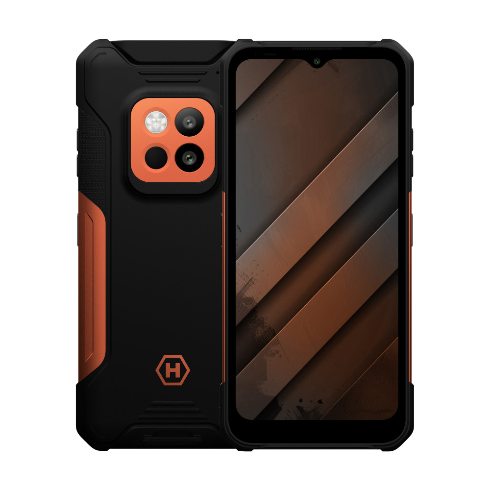 Hammer Construction | 2 Thermal 5G | Orange | 6.58 " | IPS | 1080 x 2408 pixels | Mediatek | Dimensity 6300 | Internal RAM 8 GB 