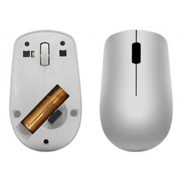 Lenovo | Wireless Mouse | 530 | Optical Mouse | 2.4 GHz Wireless via Nano USB | Platinum Grey | 1 year(s)