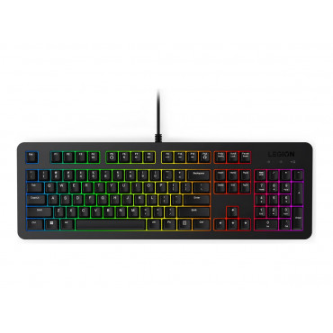 Lenovo Gaming Keyboard | Legion K310 RGB | Keyboard | Wired | US English | Black | USB 2.0 | Membrane