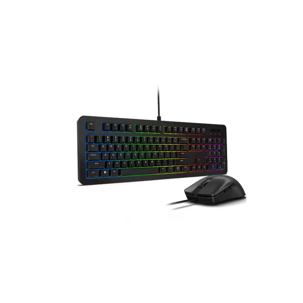 Lenovo Legion KM310 RGB | Gaming Keyboard and Mouse Set | Wired | US English | Black