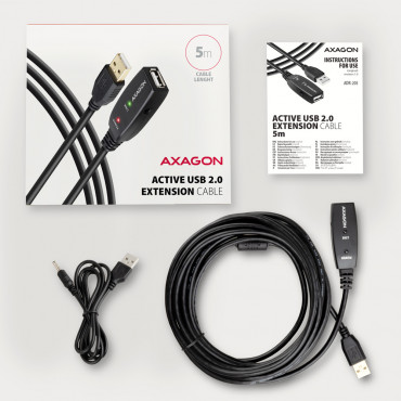 AXAGON USB Repeater Cable | ADR-205 | USB Type-A to USB Type-A