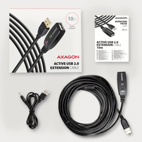 AXAGON USB Repeater Cable | ADR-210 | USB Type-A to USB Type-A