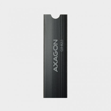 AXAGON Passive aluminum heatsink for all M.2 SSDs, size 2280, high 3 mm | CLR-M2L3